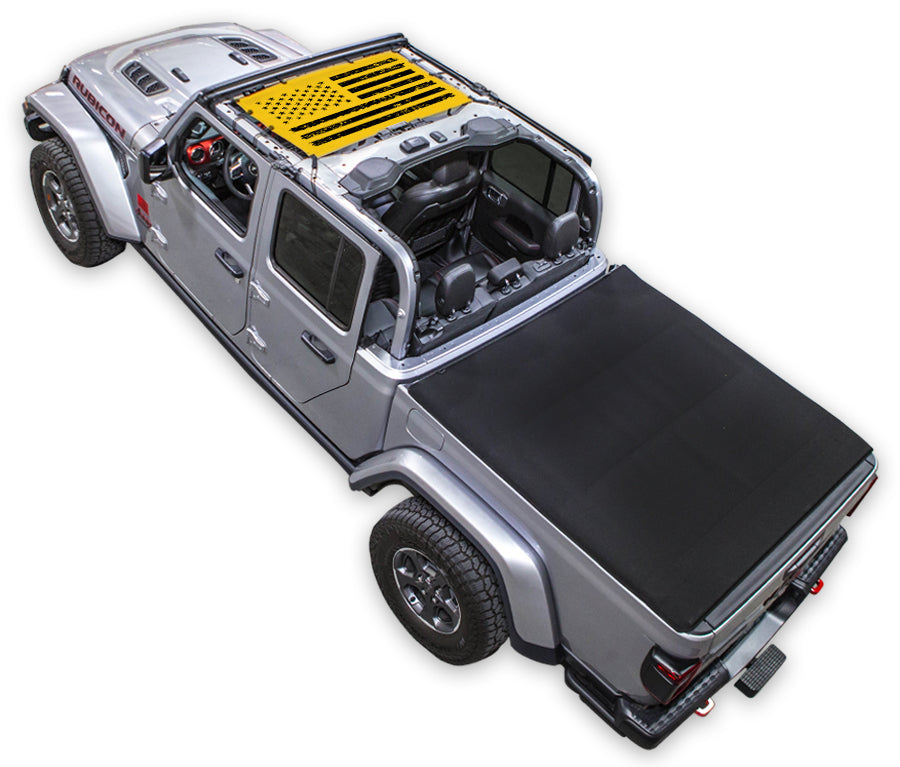 Jeep Gladiator JT Sun Shade Stock Printed Shade Top (2019–2026)
