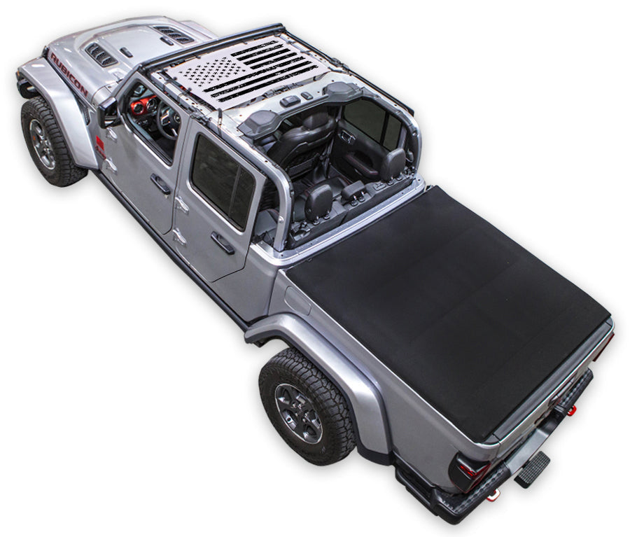 Jeep Gladiator JT Sun Shade Stock Printed Shade Top (2019–2026)