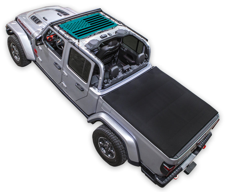 Jeep Gladiator JT Sun Shade Stock Printed Shade Top (2019–2026)