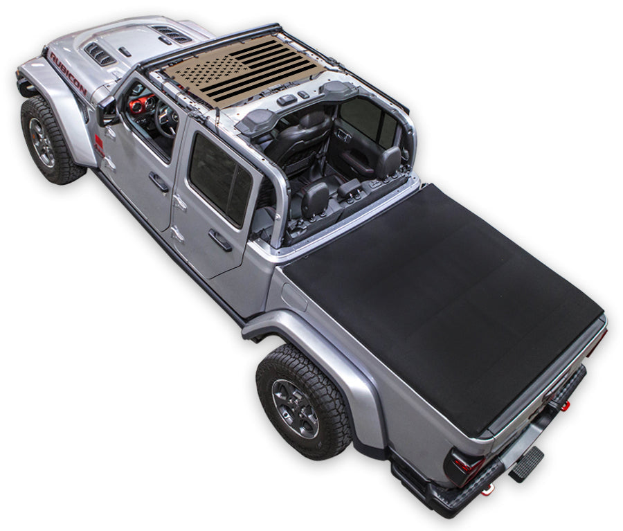 Jeep Gladiator JT Sun Shade Stock Printed Shade Top (2019–2026)