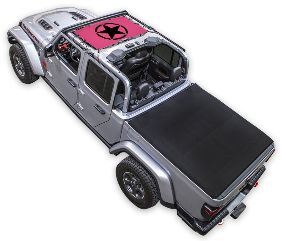 Jeep Gladiator JT Sun Shade Stock Printed Shade Top (2019–2026)