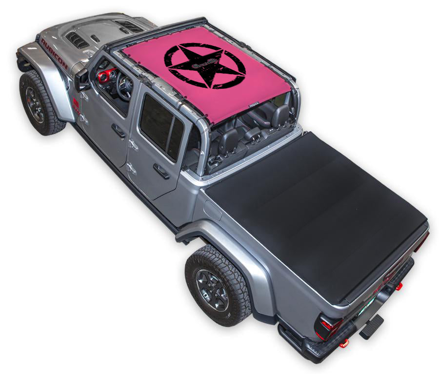 Jeep Gladiator JT Sun Shade Stock Printed Shade Top (2019–2026)