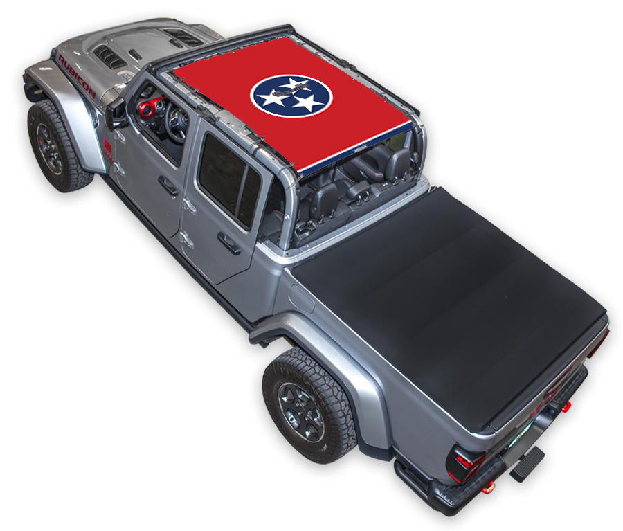 Jeep Gladiator JT Sun Shade Stock Printed Shade Top (2019–2026)