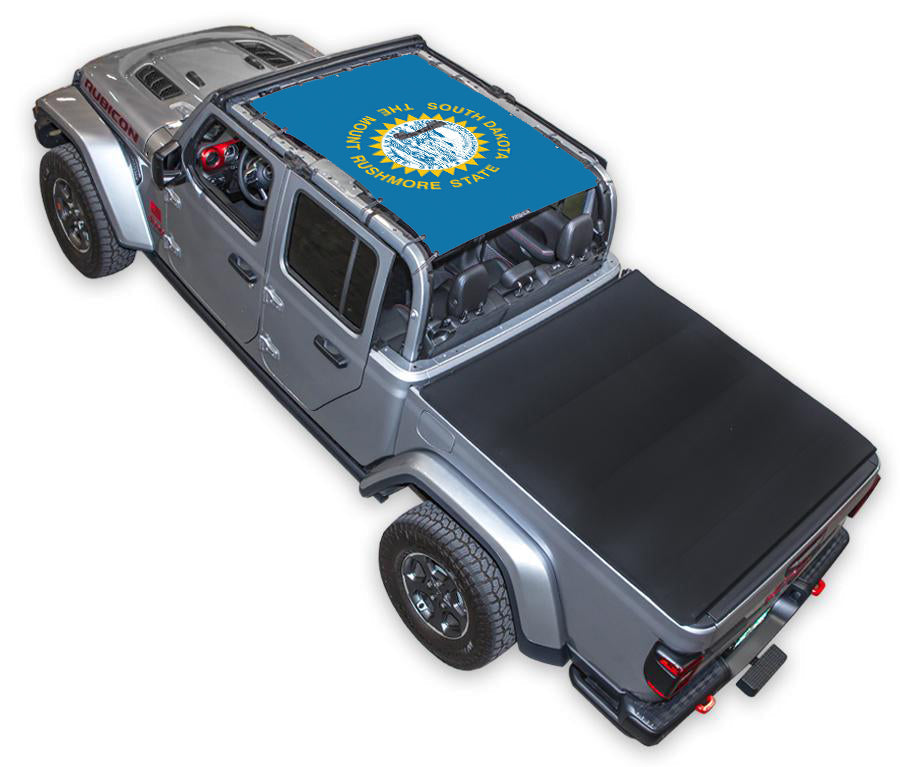 Jeep Gladiator JT Sun Shade Stock Printed Shade Top (2019–2026)