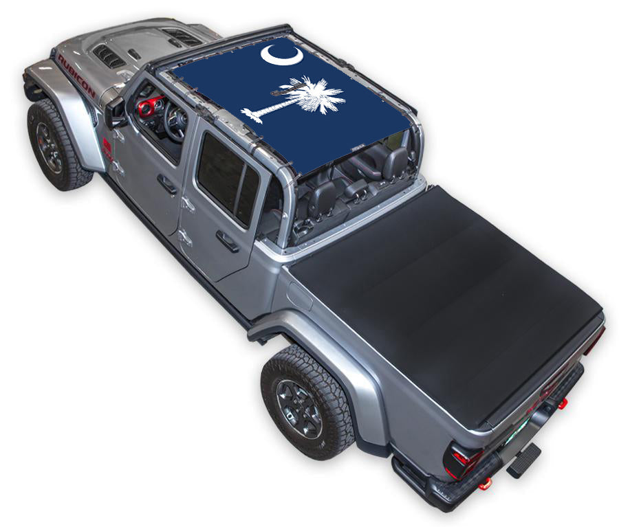 Jeep Gladiator JT Sun Shade Stock Printed Shade Top (2019–2026)