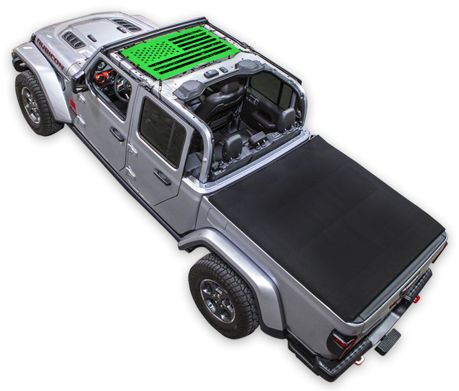 Jeep Gladiator JT Sun Shade Stock Printed Shade Top (2019–2026)