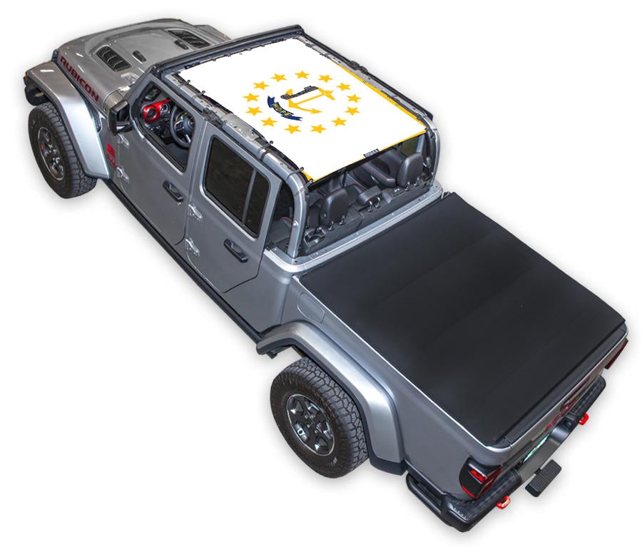 Jeep Gladiator JT Sun Shade Stock Printed Shade Top (2019–2026)