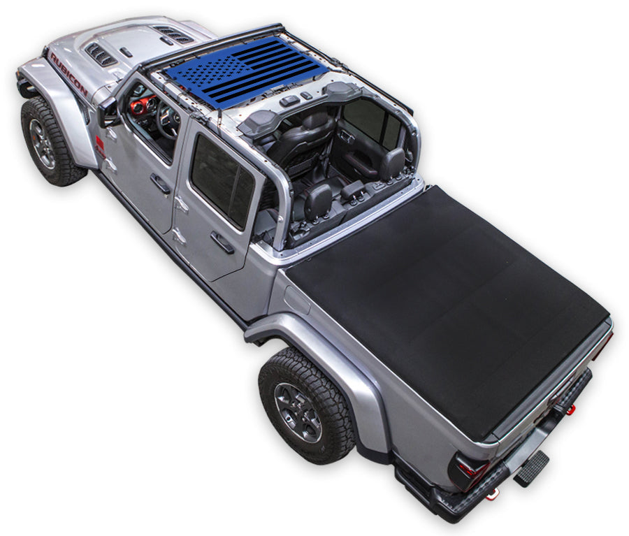 Jeep Gladiator JT Sun Shade Stock Printed Shade Top (2019–2026)