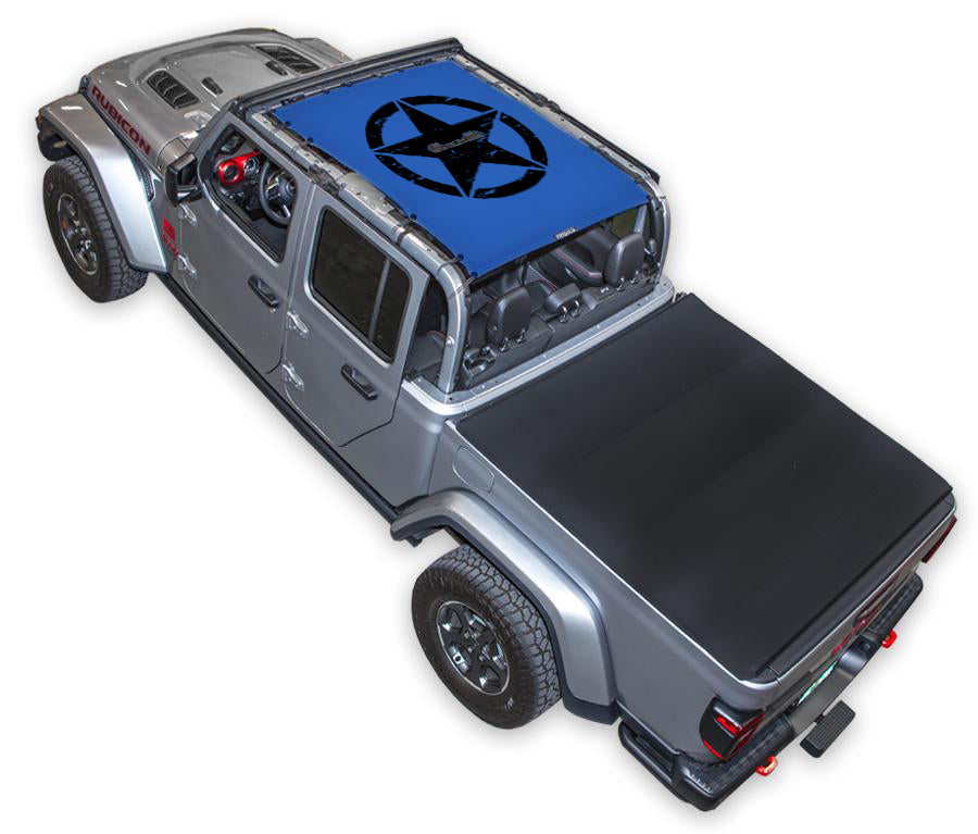 Jeep Gladiator JT Sun Shade Stock Printed Shade Top (2019–2026)