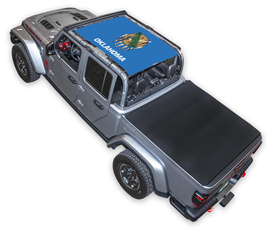 Jeep Gladiator JT Sun Shade Stock Printed Shade Top (2019–2026)