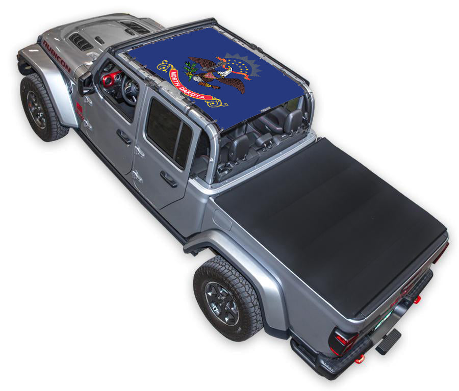 Jeep Gladiator JT Sun Shade Stock Printed Shade Top (2019–2026)