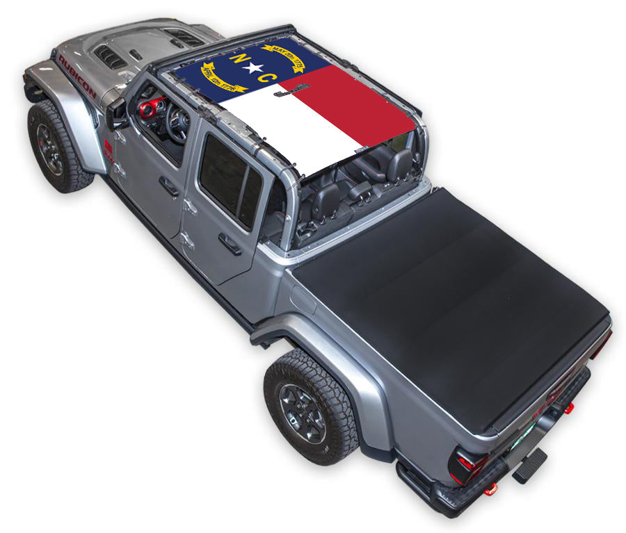 Jeep Gladiator JT Sun Shade Stock Printed Shade Top (2019–2026)