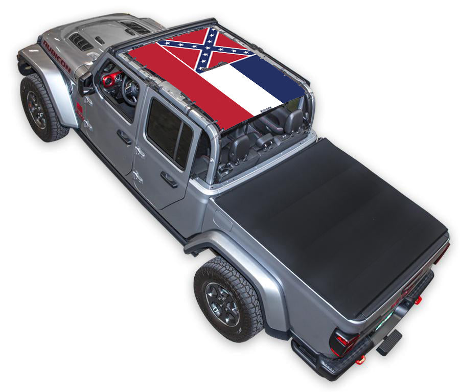 Jeep Gladiator JT Sun Shade Stock Printed Shade Top (2019–2026)