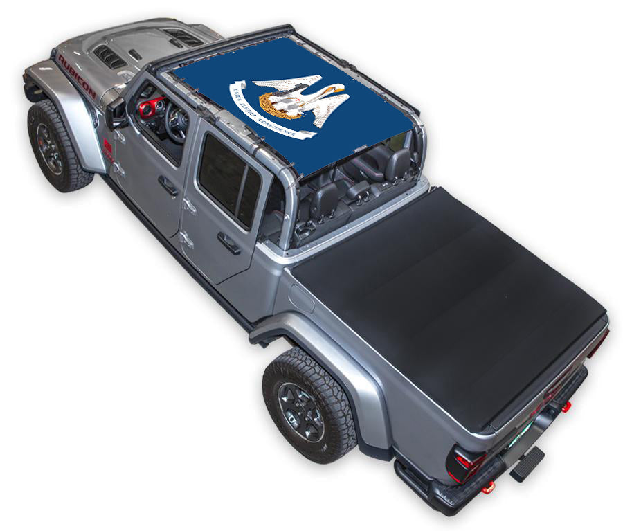 Jeep Gladiator JT Sun Shade Stock Printed Shade Top (2019–2026)