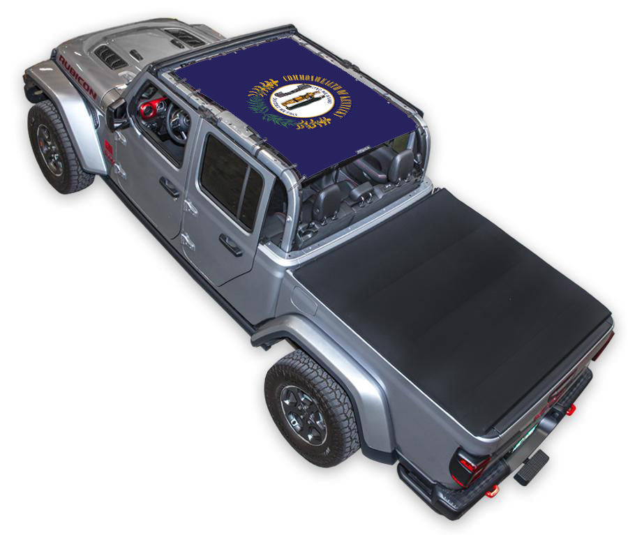 Jeep Gladiator JT Sun Shade Stock Printed Shade Top (2019–2026)