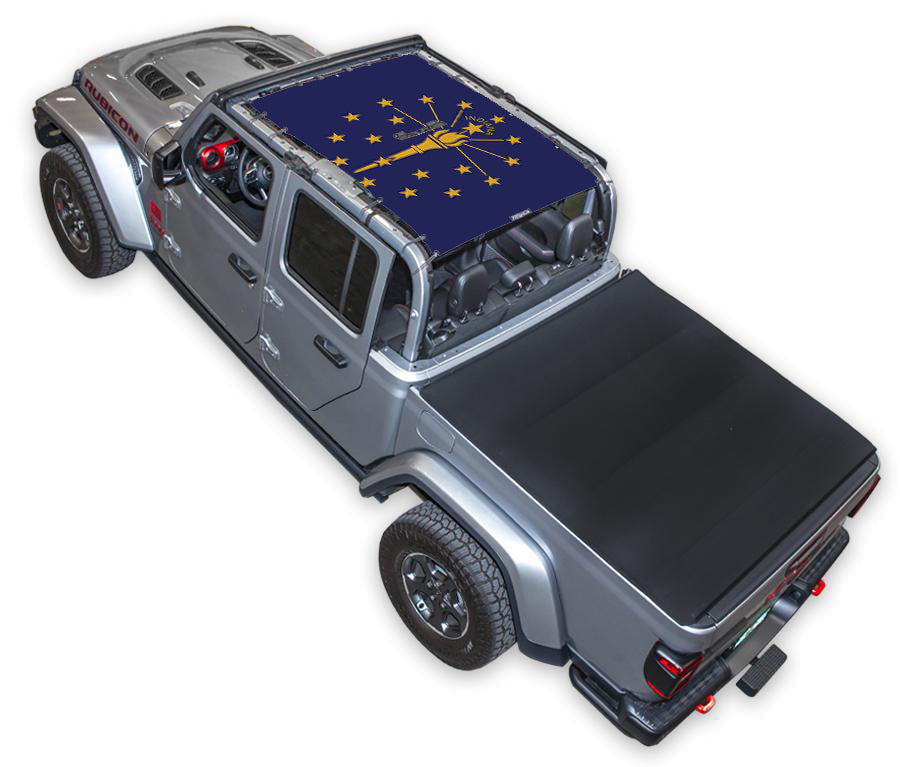 Jeep Gladiator JT Sun Shade Stock Printed Shade Top (2019–2026)