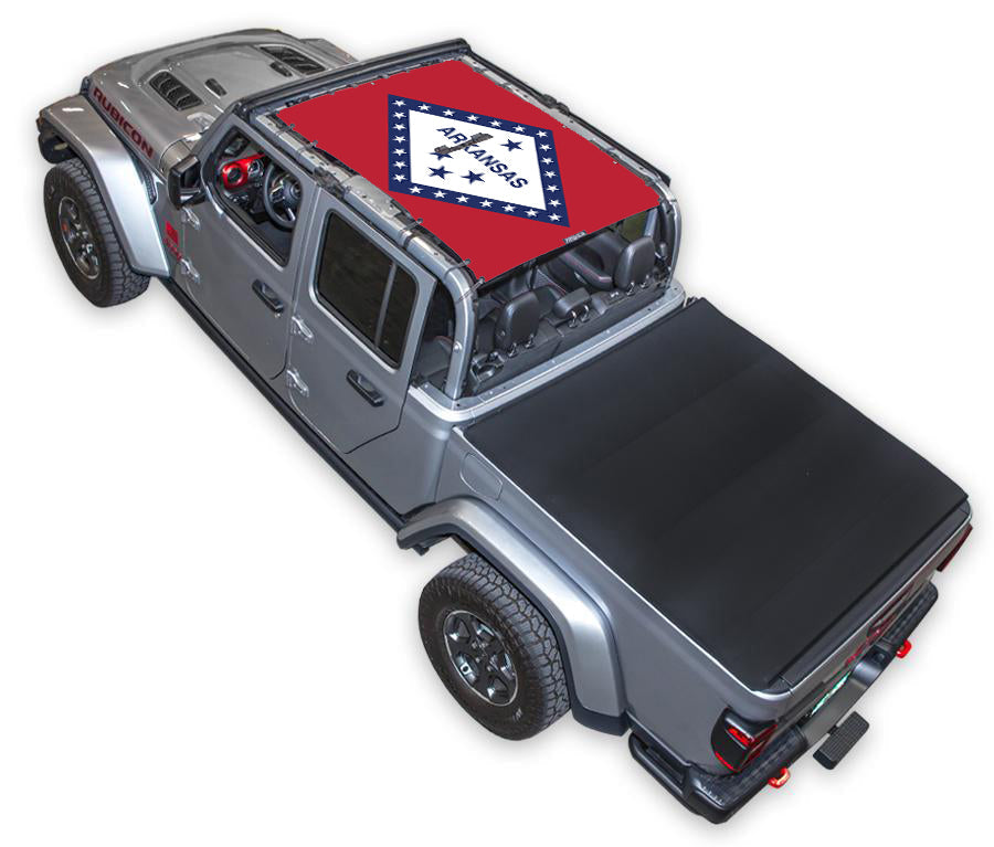 Jeep Gladiator JT Sun Shade Stock Printed Shade Top (2019–2026)