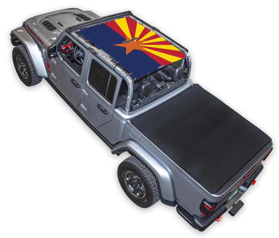 Jeep Gladiator JT Sun Shade Stock Printed Shade Top (2019–2026)