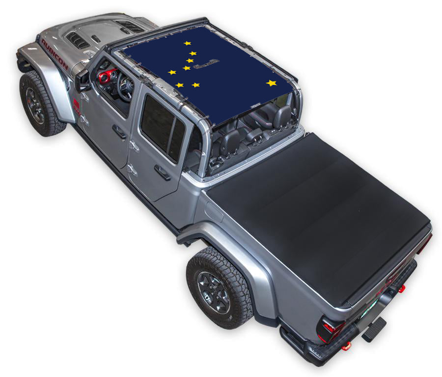Jeep Gladiator JT Sun Shade Stock Printed Shade Top (2019–2026)