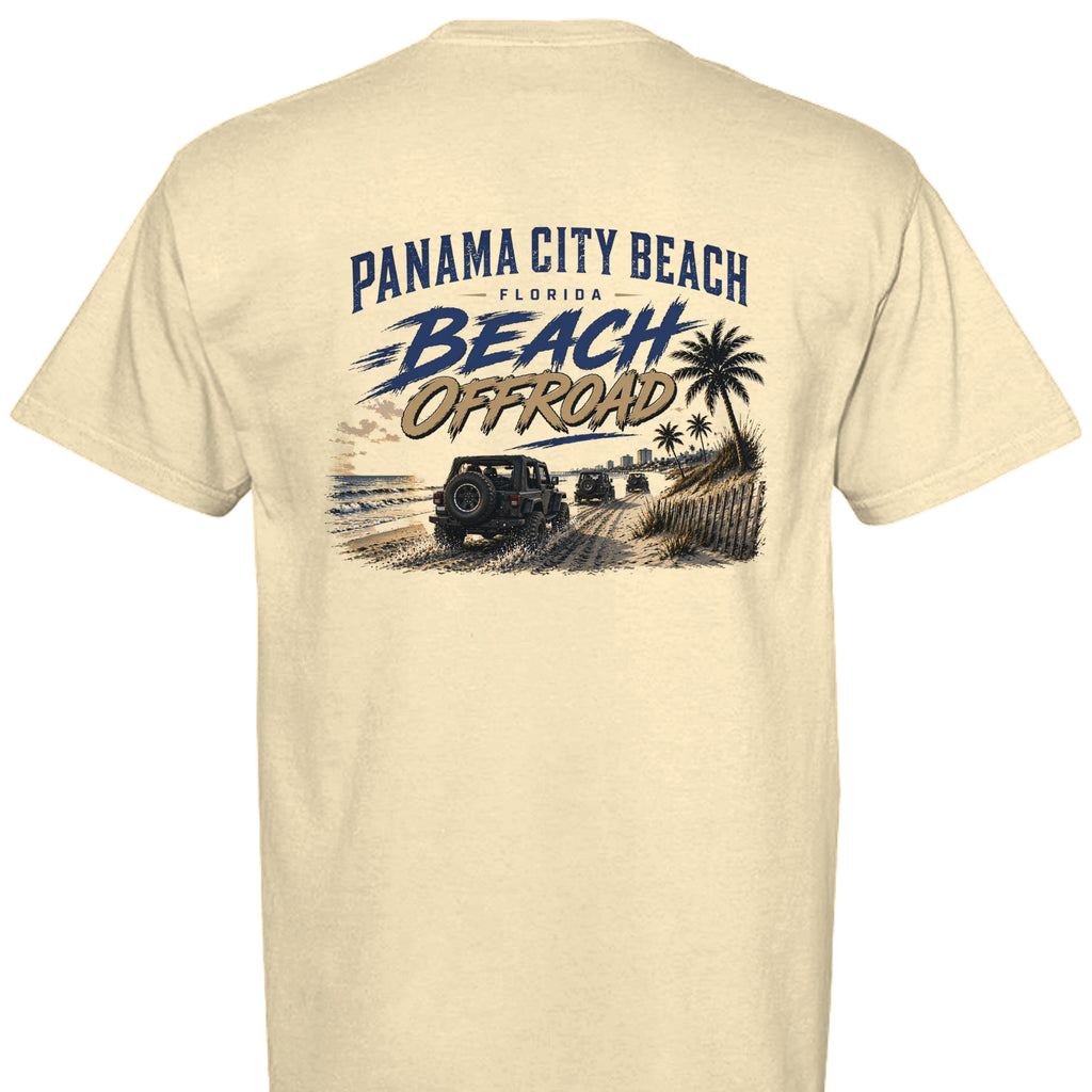BANANA Beach Offroad PCB shirt back
