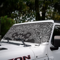 Jeep Wrangler (JL, JT, JK) and Jeep Gladiator Stock Printed Solar Shield (2007-2026)