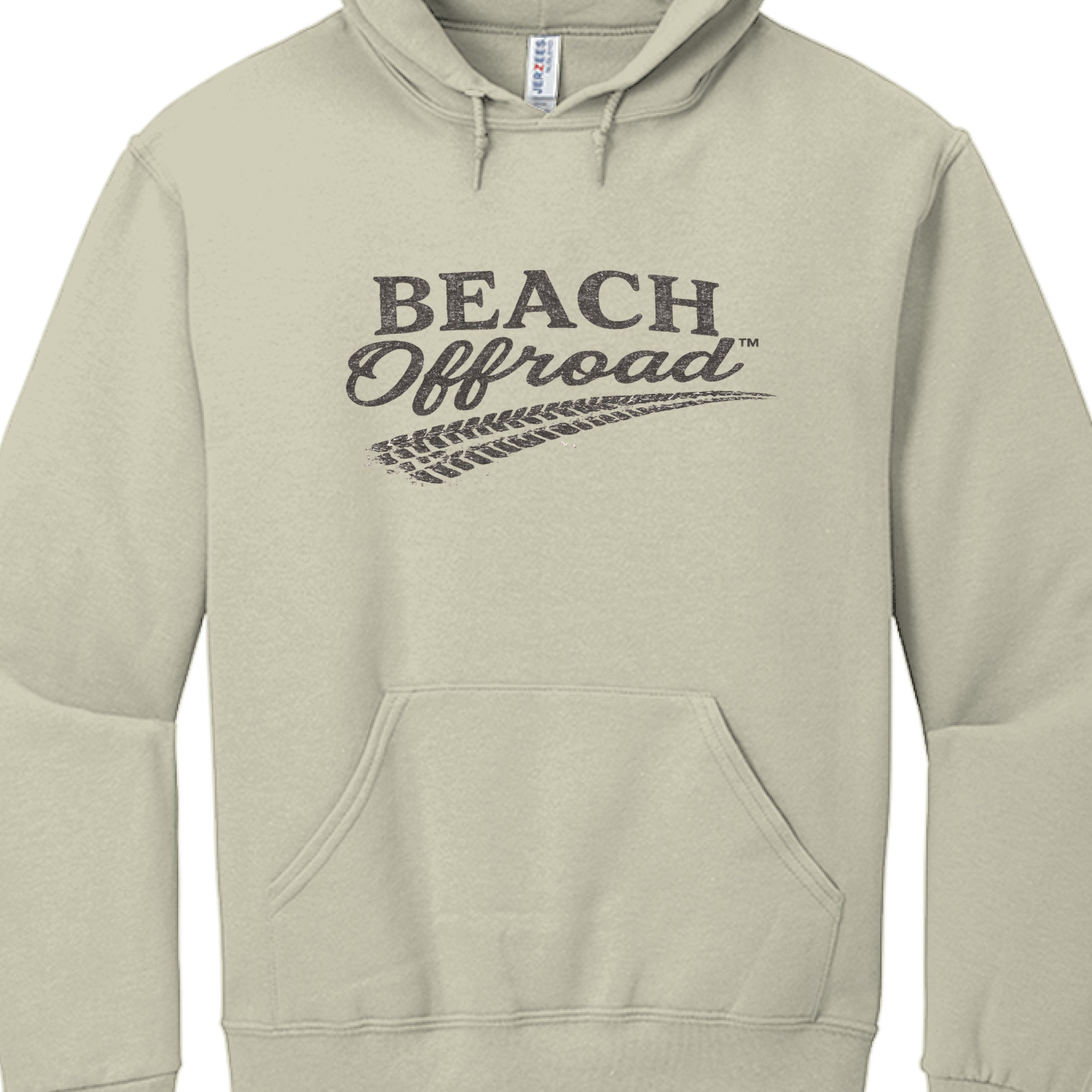 Beach offroad Sandstone Hoodie front