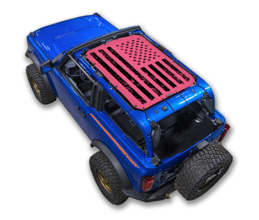 Ford Bronco Sun Shade Stock Printed Shade Top (2021–2026)