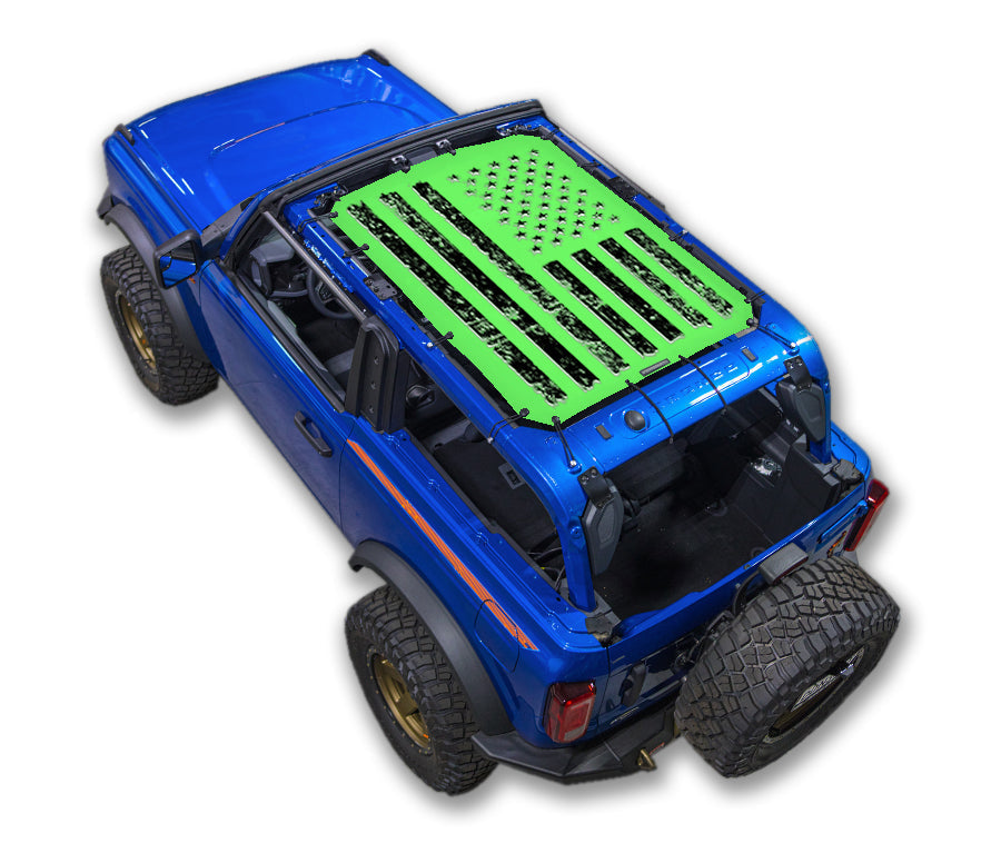 Ford Bronco Sun Shade Stock Printed Shade Top (2021–2026)