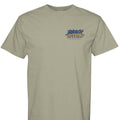 Daytona Beach Offroad T-Shirt in Khaki - Front View | Beach Offroad