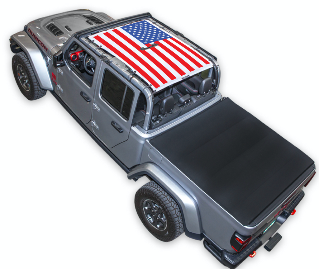 Jeep Gladiator JT Sun Shade Stock Printed Shade Top (2019–2026)