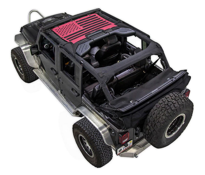 Jeep Wrangler JKU 4-Door Sun Shade Stock Printed Shade Top (2007–2017)