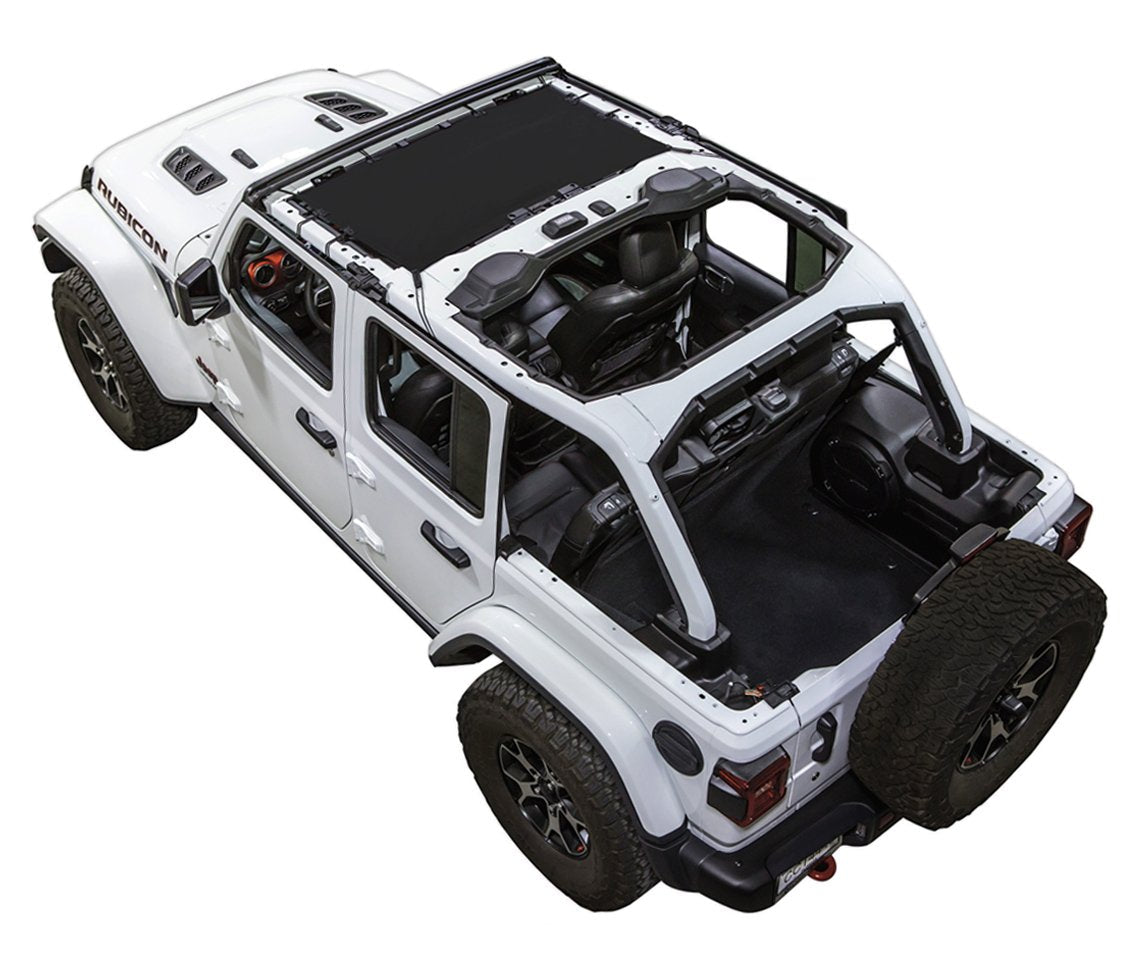 Jeep Wrangler JLU 4-Door Sun Shade Solid Color Shade Top (2018–2026)