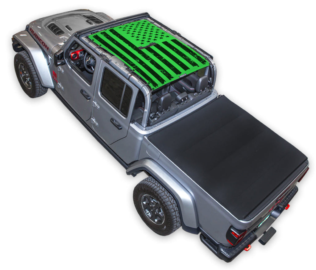 Jeep Gladiator JT Sun Shade Stock Printed Shade Top (2019–2026)