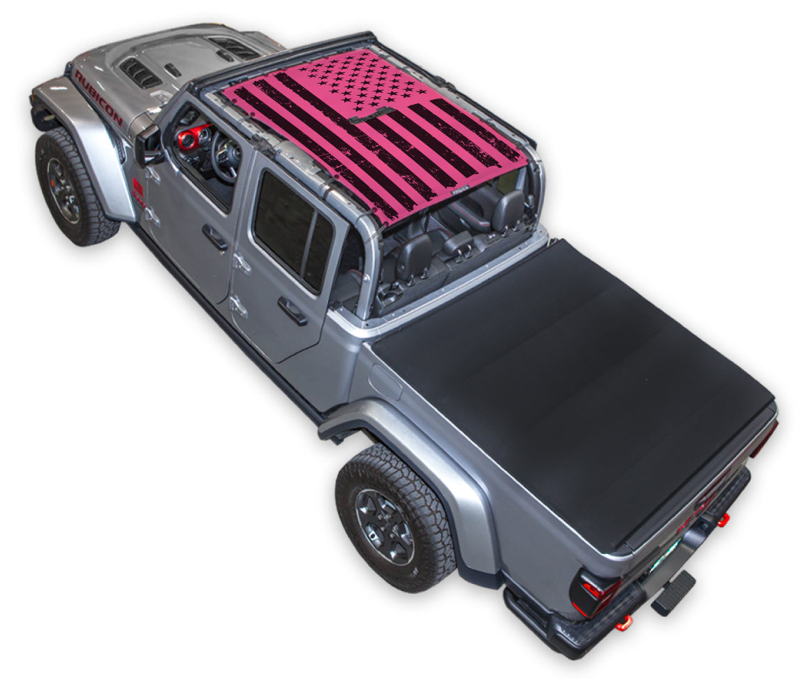 Jeep Gladiator JT Sun Shade Stock Printed Shade Top (2019–2026)