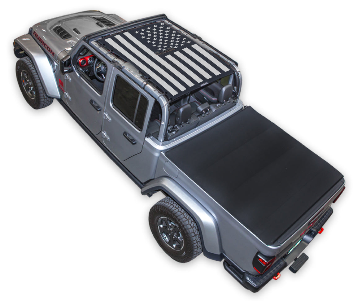 Jeep Gladiator JT Sun Shade Stock Printed Shade Top (2019–2026)