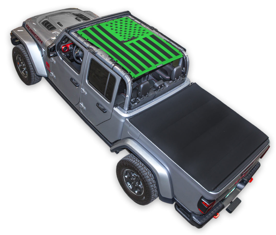 Jeep Gladiator JT Sun Shade Stock Printed Shade Top (2019–2026)