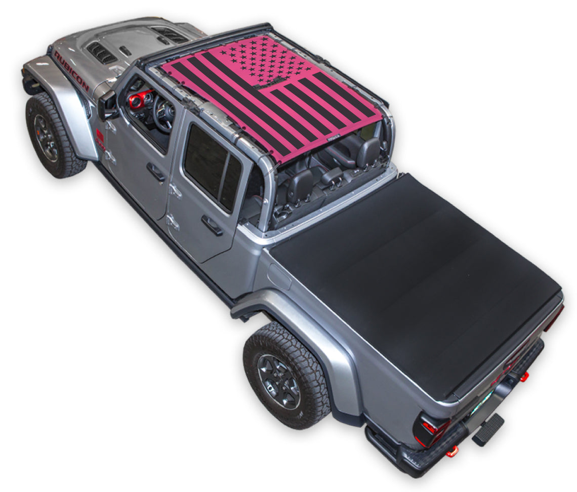 Jeep Gladiator JT Sun Shade Stock Printed Shade Top (2019–2026)