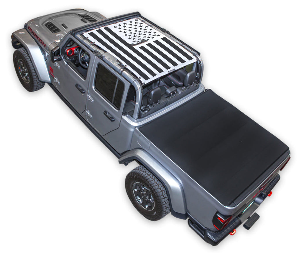 Jeep Gladiator JT Sun Shade Stock Printed Shade Top (2019–2026)