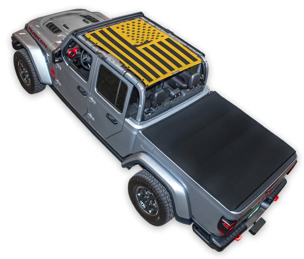 Jeep Gladiator JT Sun Shade Stock Printed Shade Top (2019–2026)