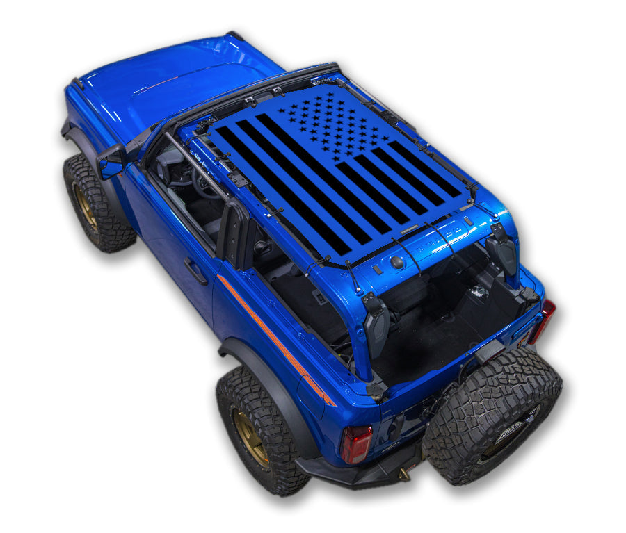 Ford Bronco Sun Shade Stock Printed Shade Top (2021–2026)