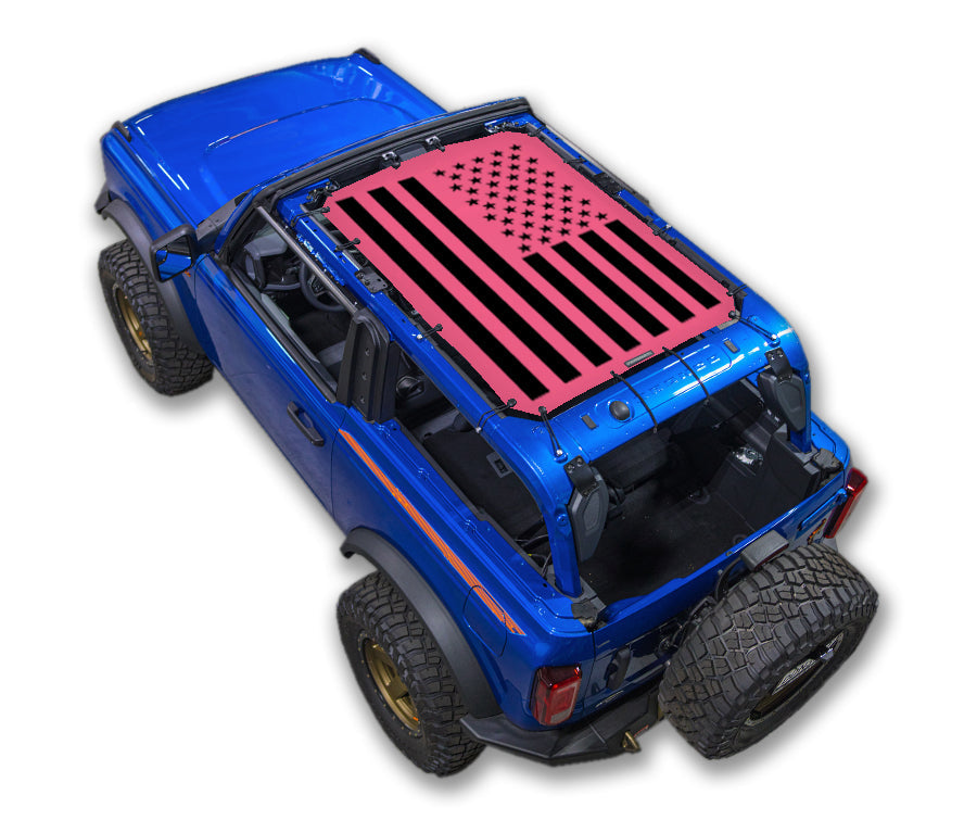 Ford Bronco Sun Shade Stock Printed Shade Top (2021–2026)