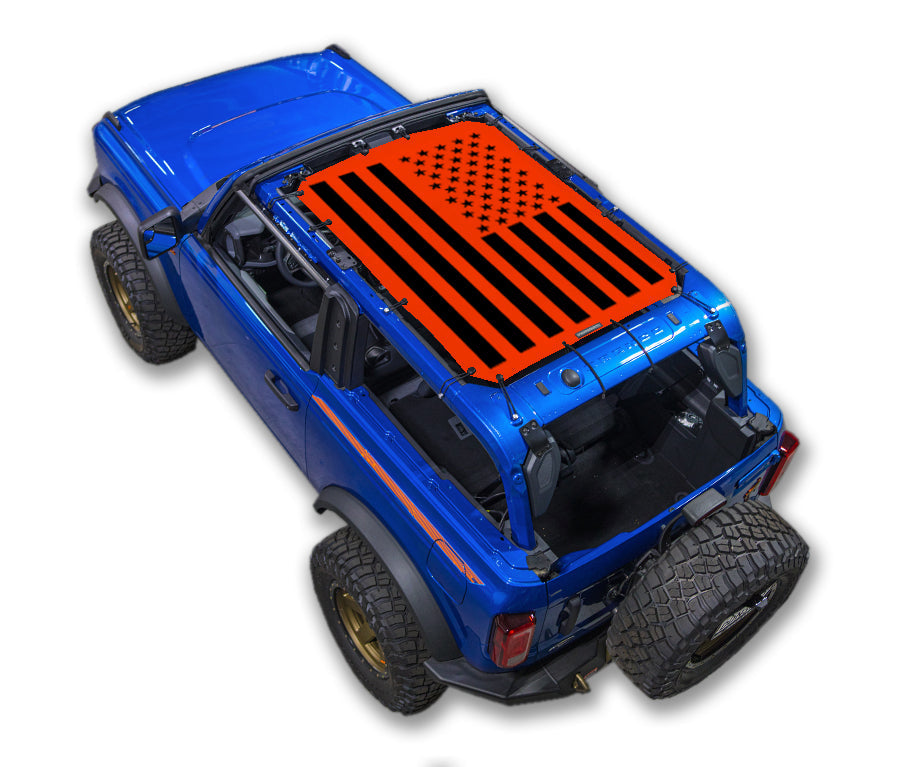 Ford Bronco Sun Shade Stock Printed Shade Top (2021–2026)