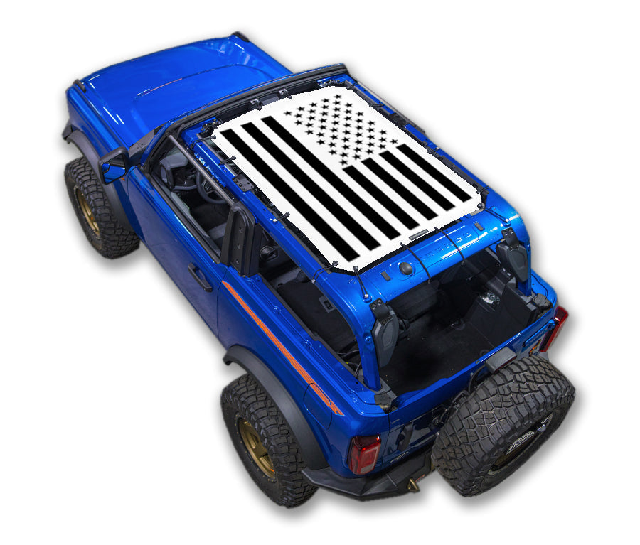 Ford Bronco Sun Shade Stock Printed Shade Top (2021–2026)