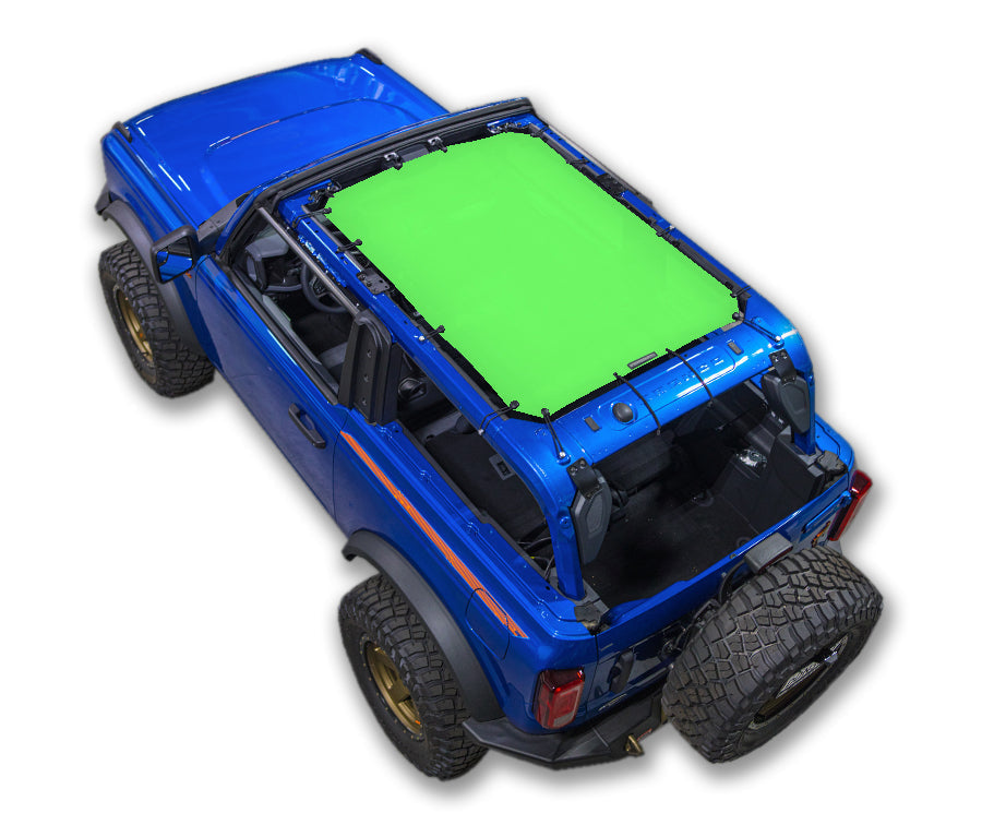 Ford Bronco Sun Shade Stock Printed Shade Top (2021–2026)