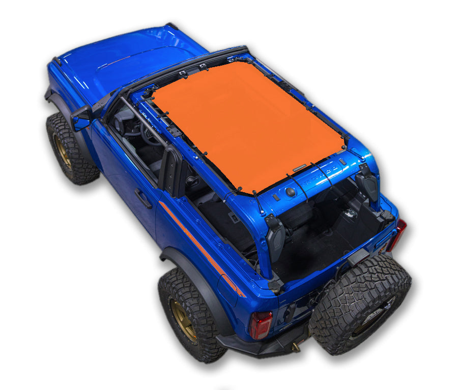 Ford Bronco Sun Shade Stock Printed Shade Top (2021–2026)