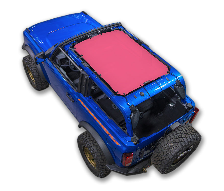 Ford Bronco Sun Shade Stock Printed Shade Top (2021–2026)