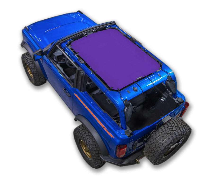Ford Bronco Sun Shade Stock Printed Shade Top (2021–2026)