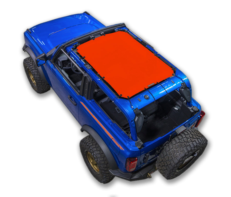 Ford Bronco Sun Shade Stock Printed Shade Top (2021–2026)