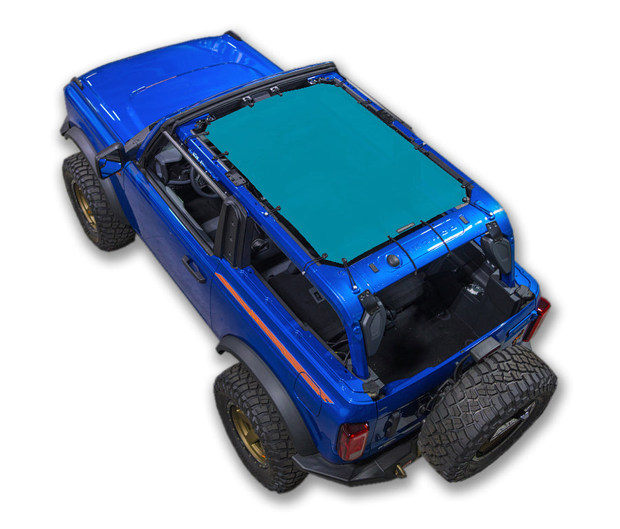 Ford Bronco Sun Shade Stock Printed Shade Top (2021–2026)