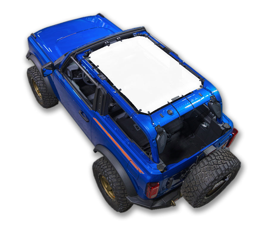 Ford Bronco Sun Shade Stock Printed Shade Top (2021–2026)